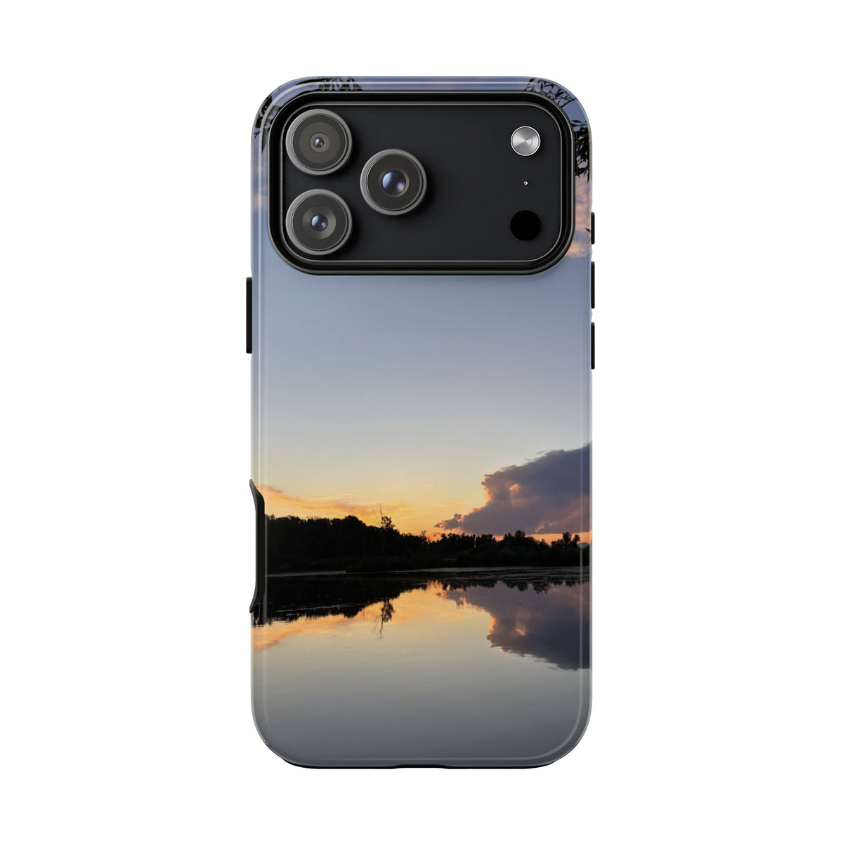Ellensburg, Washington Sunset Lake Reflection Tough Phone Case