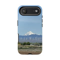 Mt Stuart from Ellensburg, Washington with Windmills Tough Phone Case