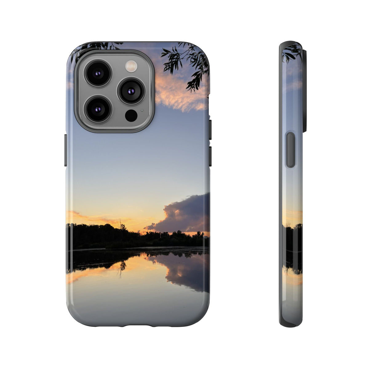 Ellensburg, Washington Sunset Lake Reflection Tough Phone Case