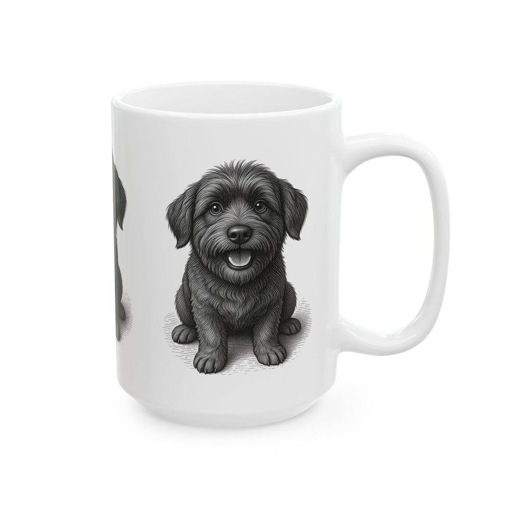 Adorable Puppy Ceramic Mug