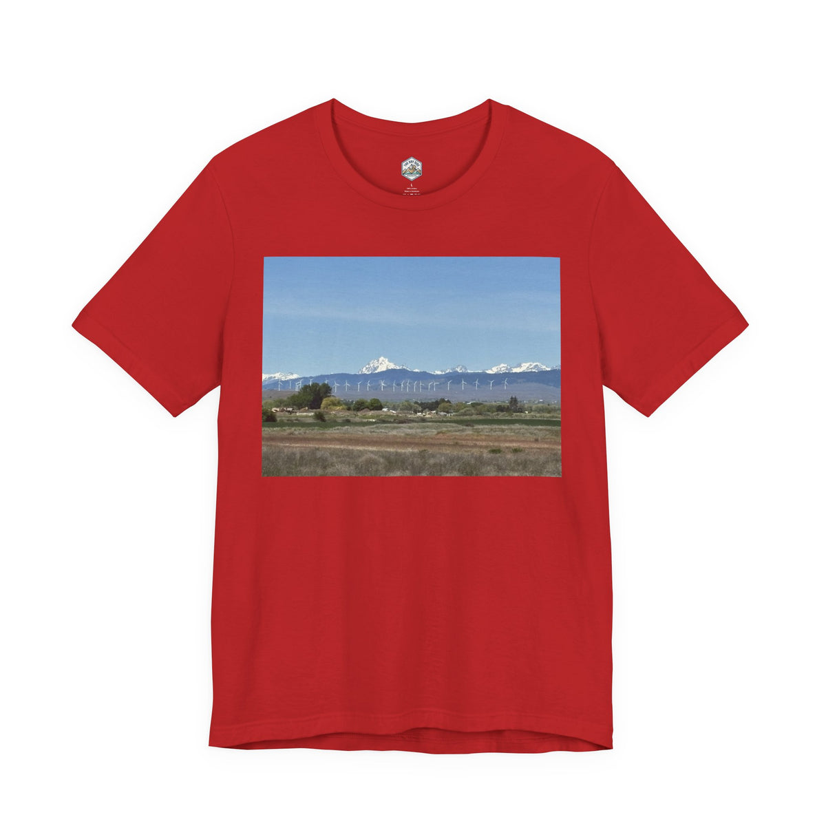 T-shirt photo du mont Stuart : édition Ellensburg