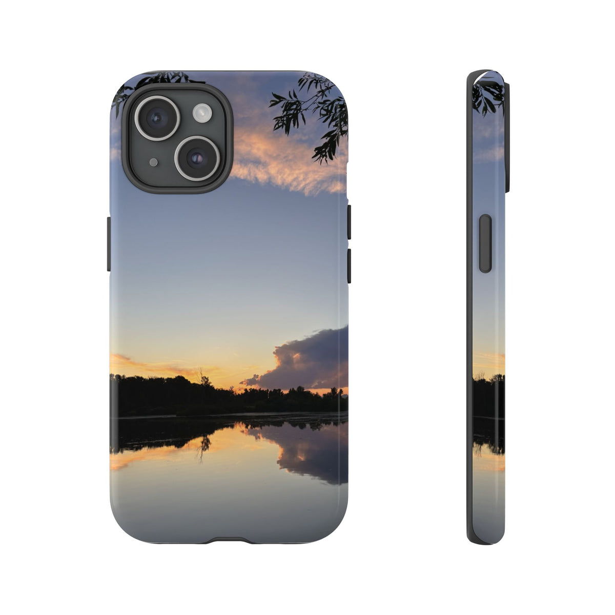 Ellensburg, Washington Sunset Lake Reflection Tough Phone Case