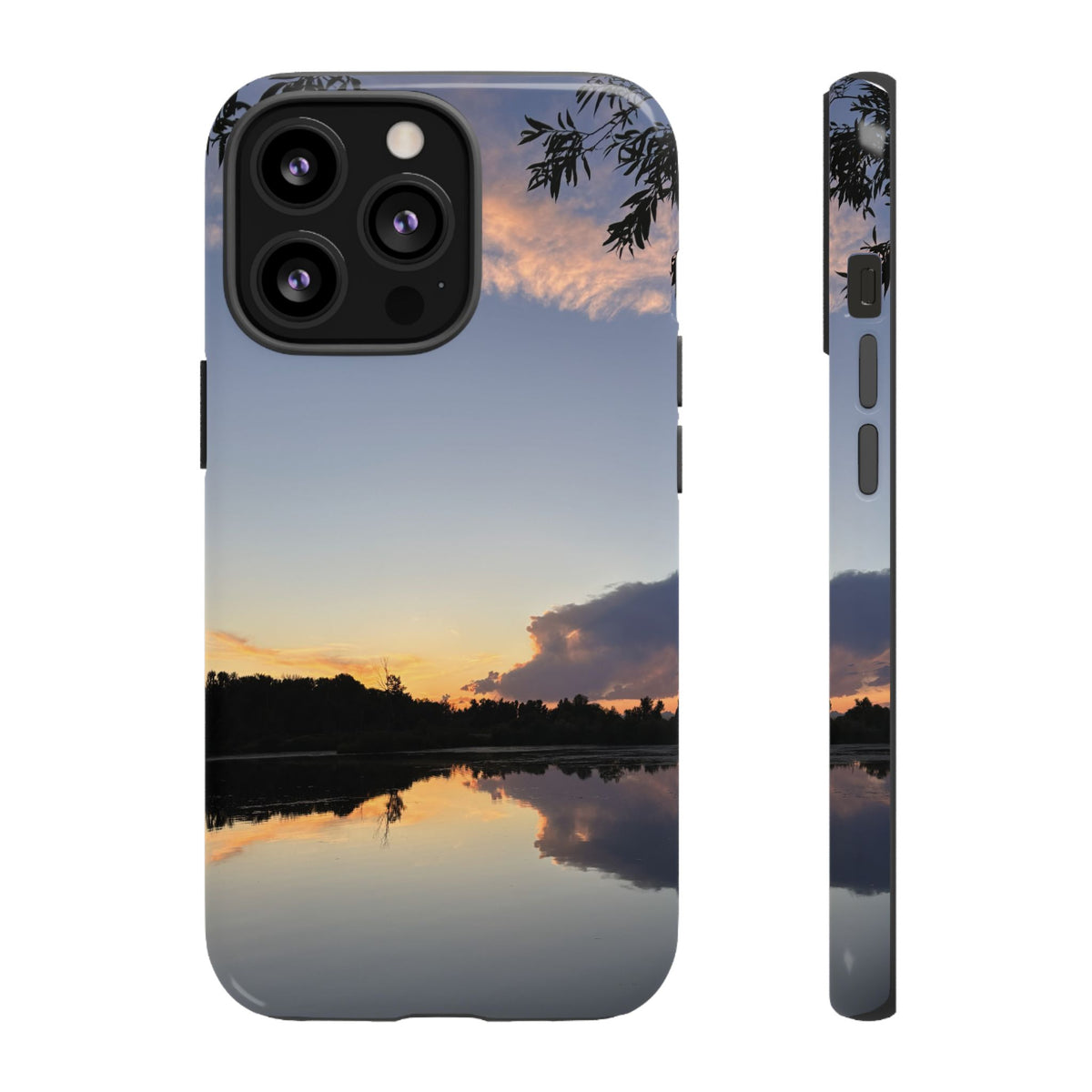 Ellensburg, Washington Sunset Lake Reflection Tough Phone Case