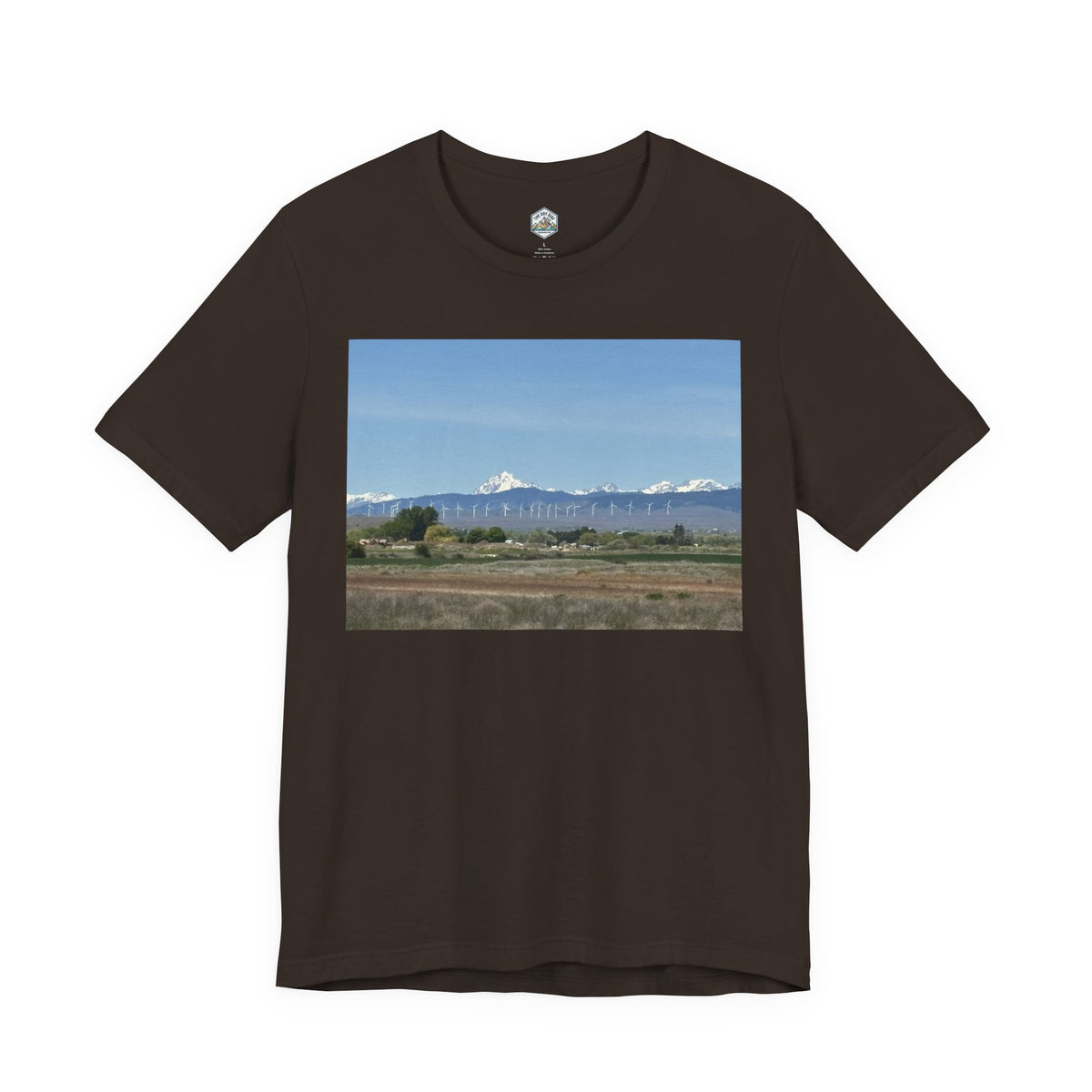 T-shirt photo du mont Stuart : édition Ellensburg