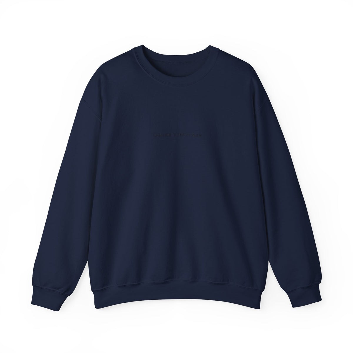 I Am Only Here for an Alibi Minimalist Crewneck Sweatshirt