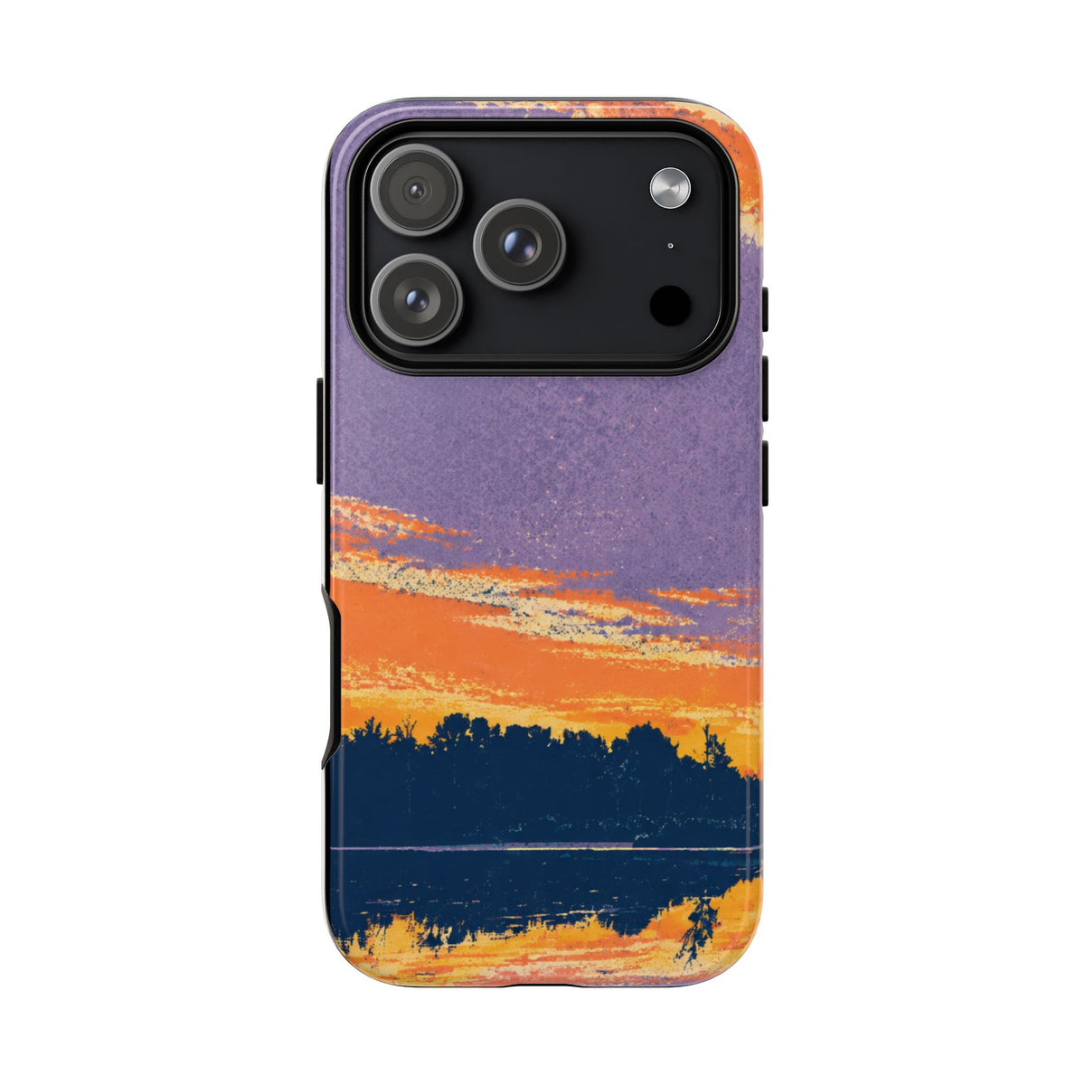 Sunset Lake Tough Phone Case