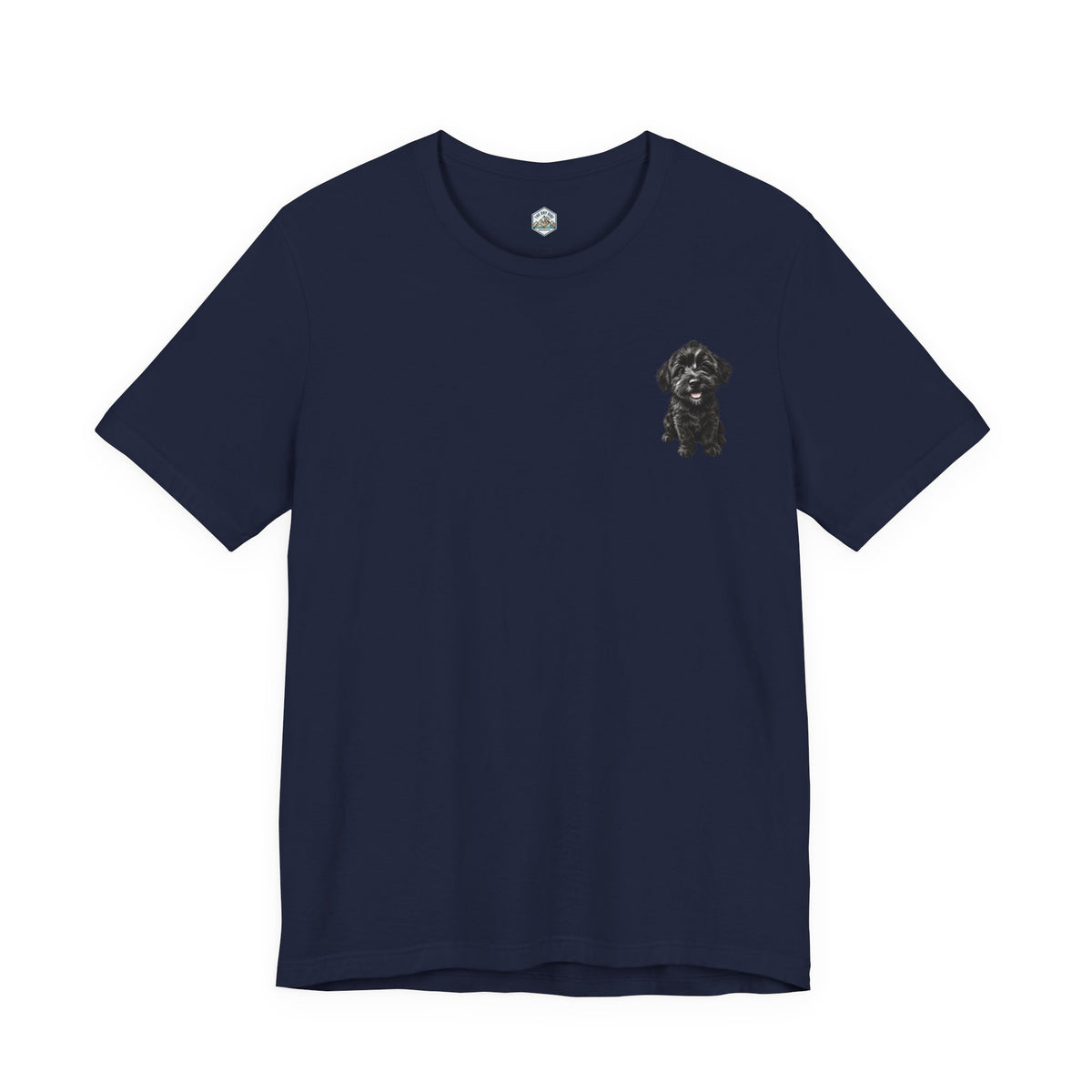 T-shirt avec un adorable chiot Schnoodle tout doux