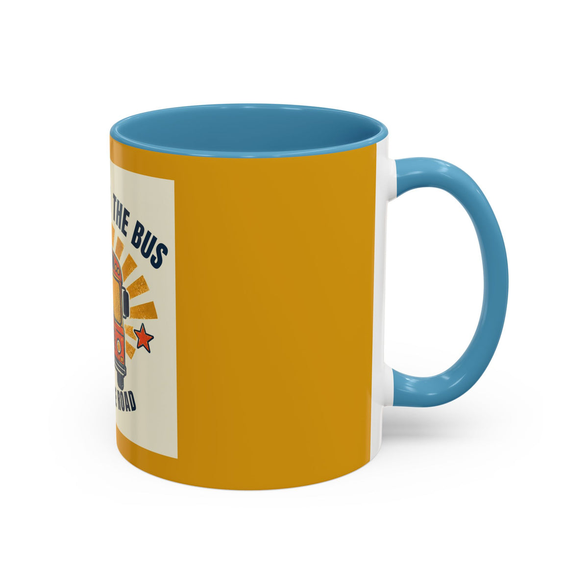 I’m Driving the Bus Get Out the Road Retro Bus Coffee Mug