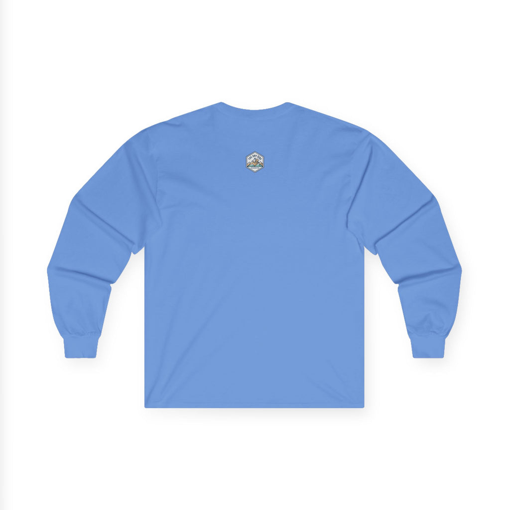 Ellensburg Sunset Fishing Pond Reflection Long Sleeve Tee