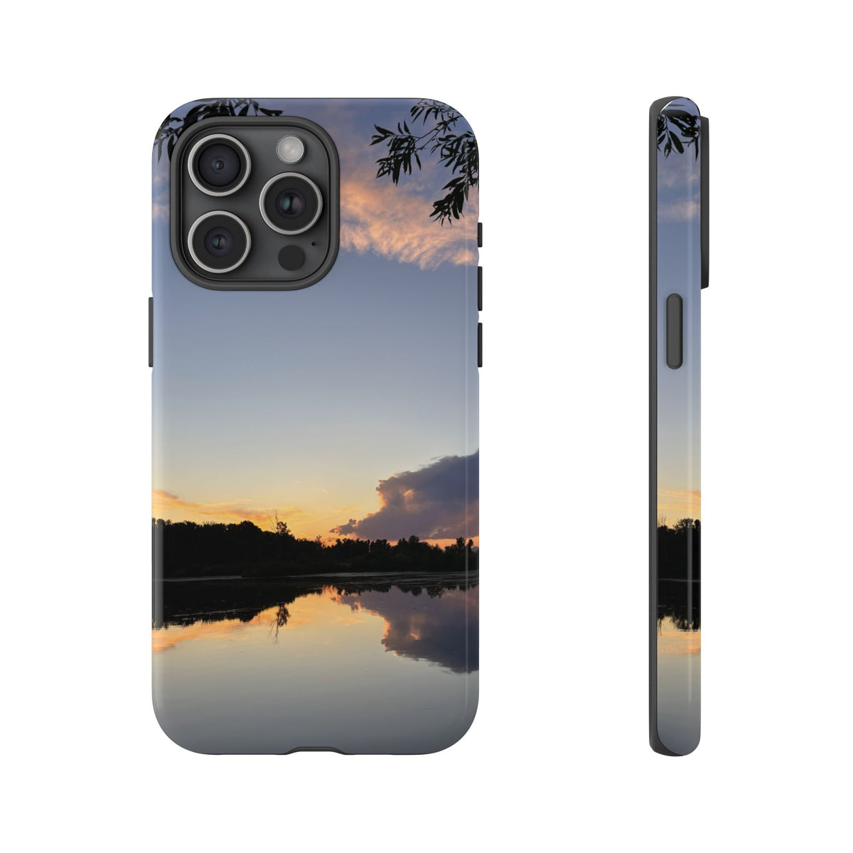 Ellensburg, Washington Sunset Lake Reflection Tough Phone Case