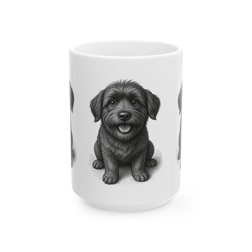 Adorable Puppy Ceramic Mug