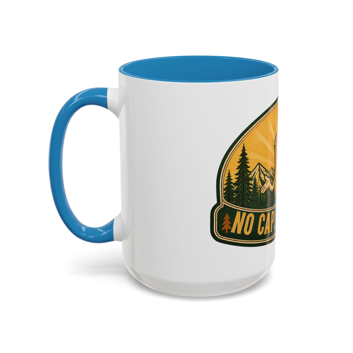 No Cap, Literally Mushroom Coffee Mug