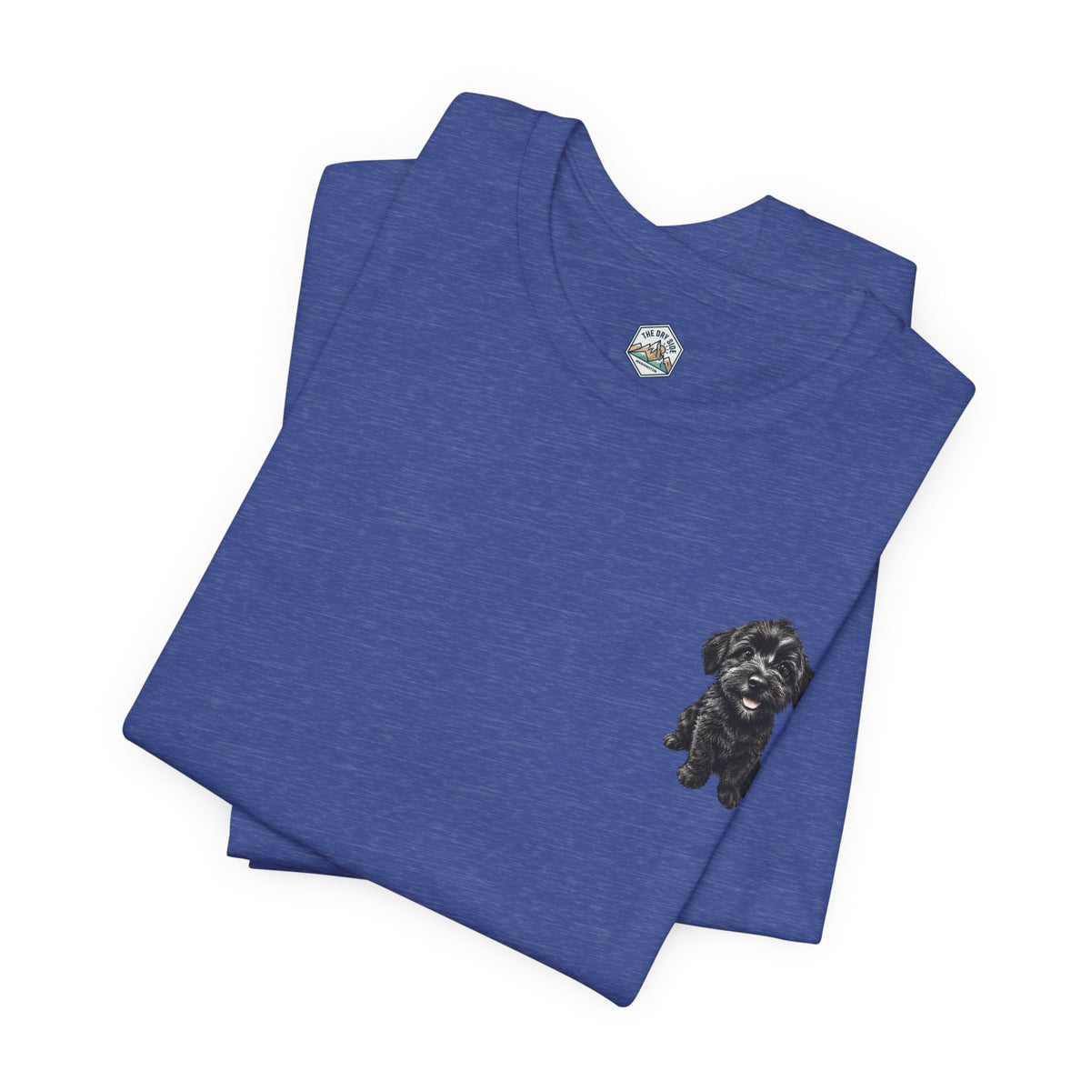 T-shirt avec un adorable chiot Schnoodle tout doux