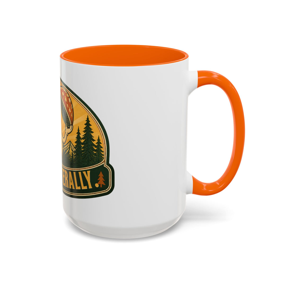 No Cap, Literally Mushroom Coffee Mug