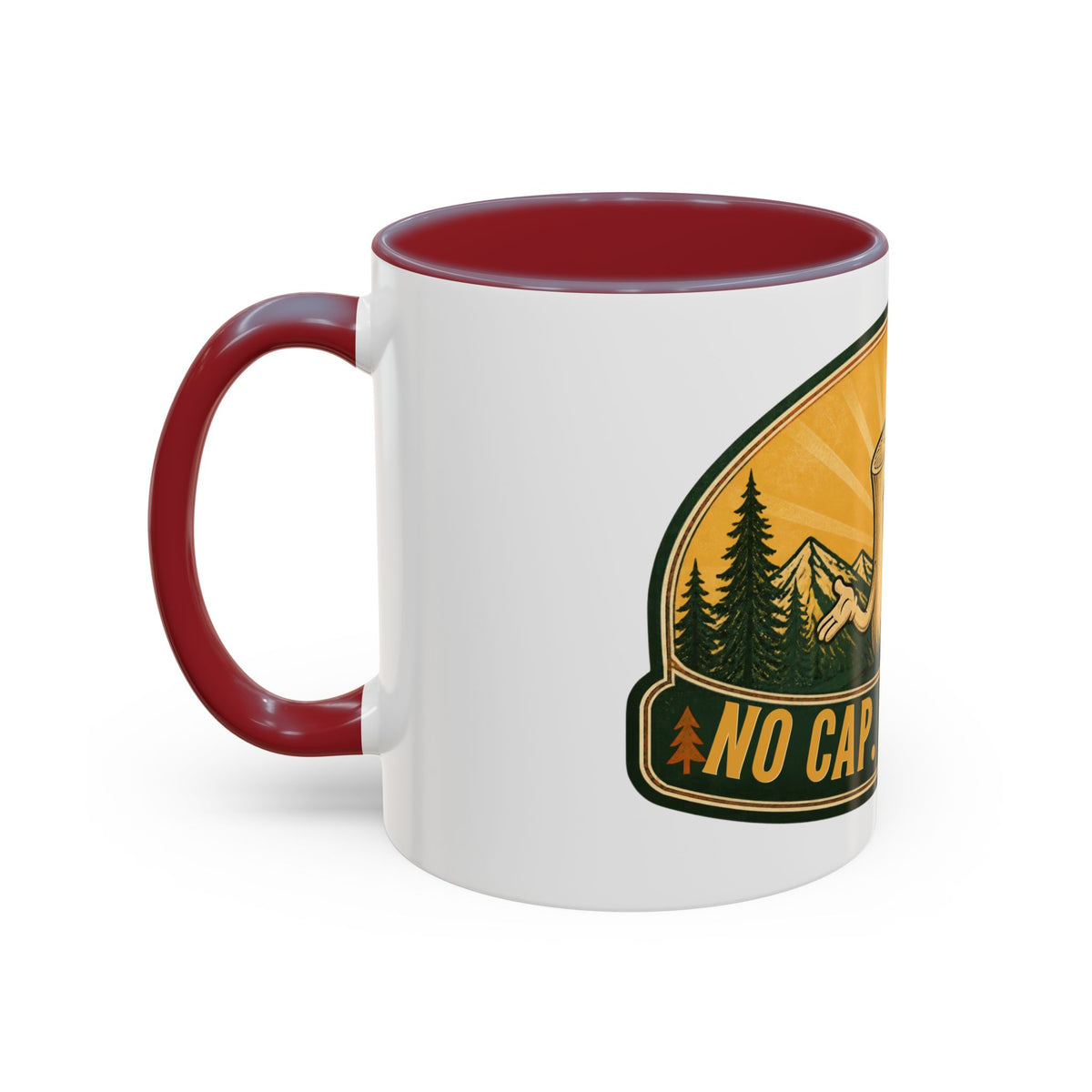 No Cap, Literally Mushroom Coffee Mug