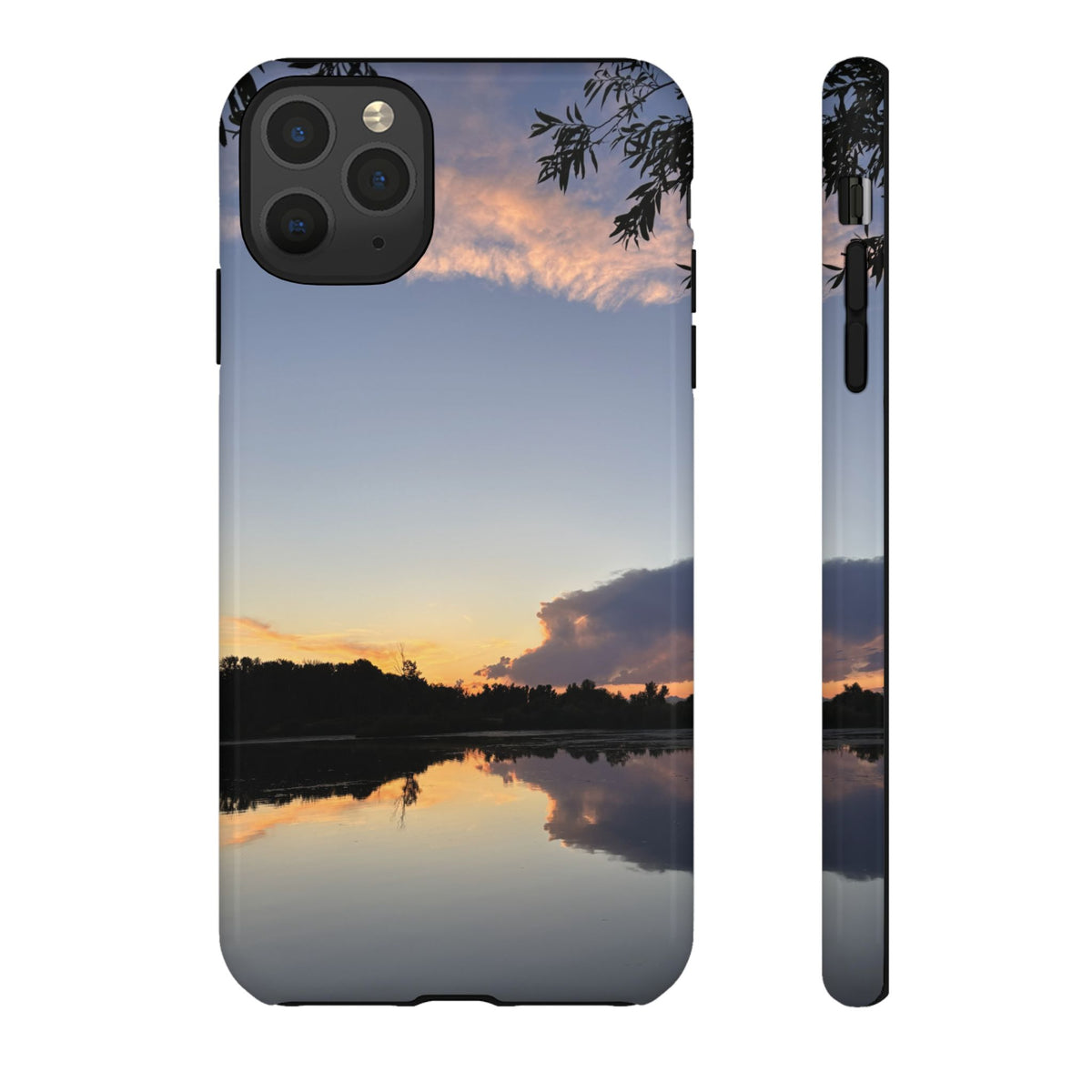 Ellensburg, Washington Sunset Lake Reflection Tough Phone Case