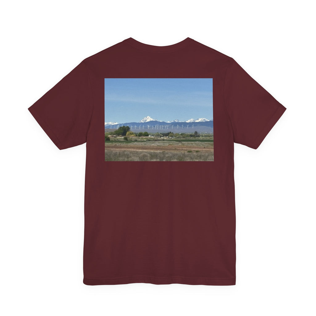 T-shirt photo du mont Stuart – Dos : édition Ellensburg