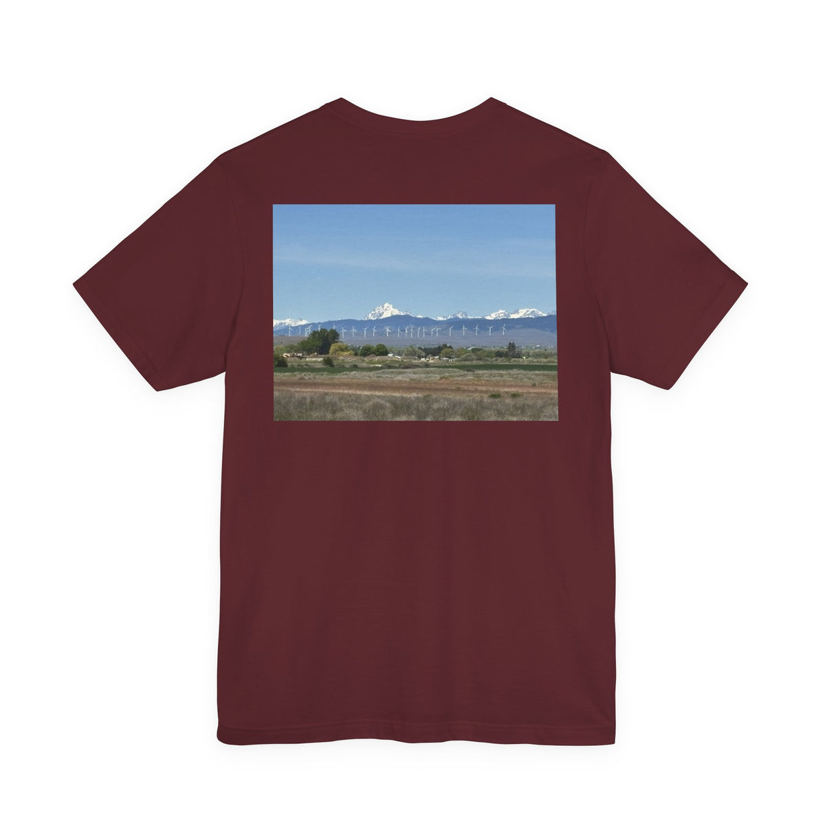 T-shirt photo du mont Stuart – Dos : édition Ellensburg