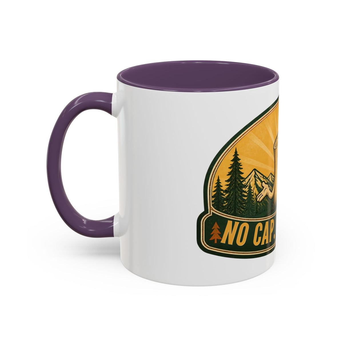No Cap, Literally Mushroom Coffee Mug