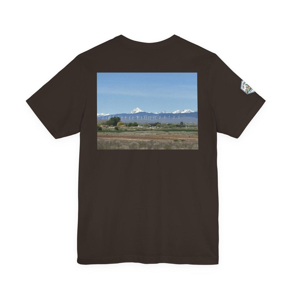 Mt. Stuart Photo T-Shirt Back: Ellensburg Edition