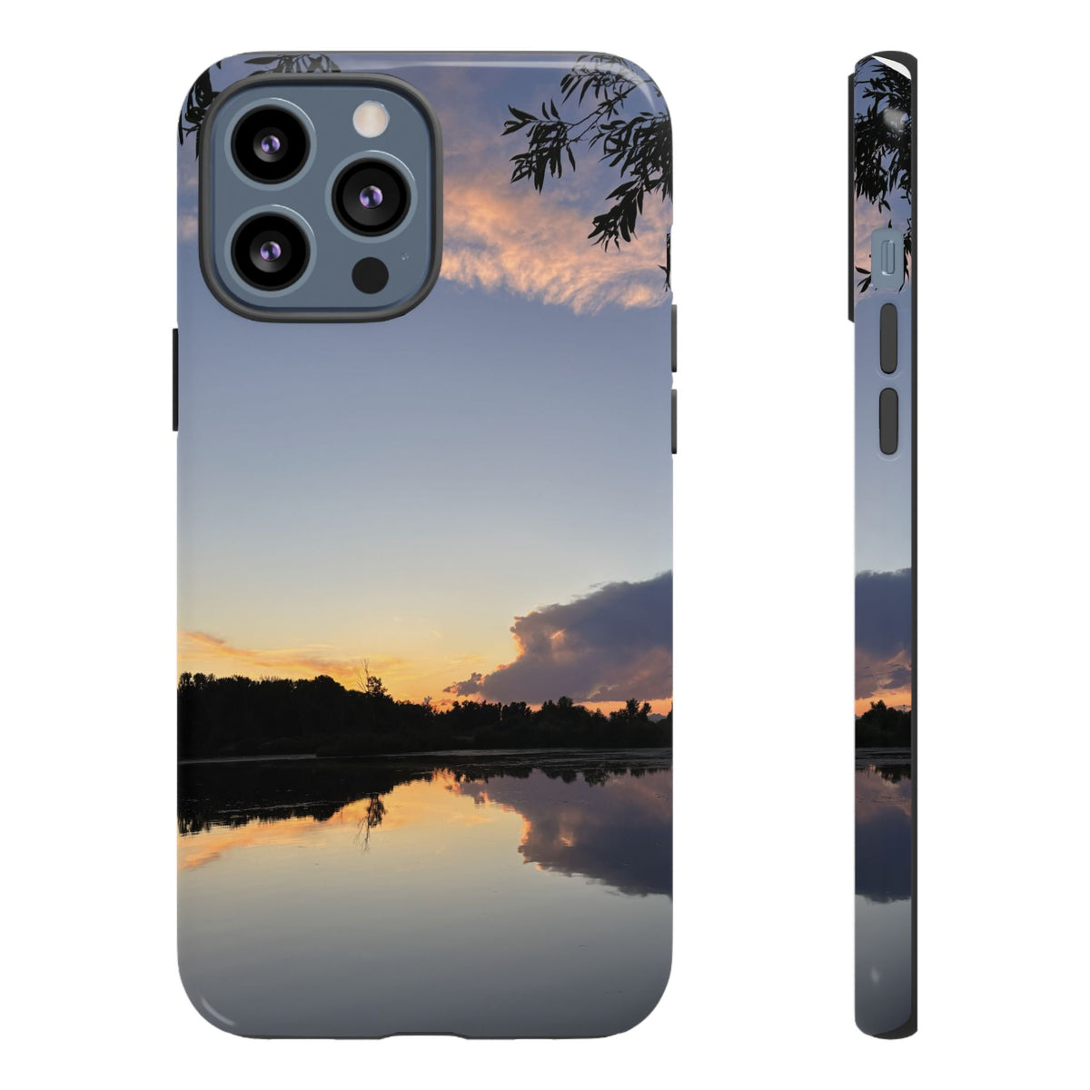 Ellensburg, Washington Sunset Lake Reflection Tough Phone Case
