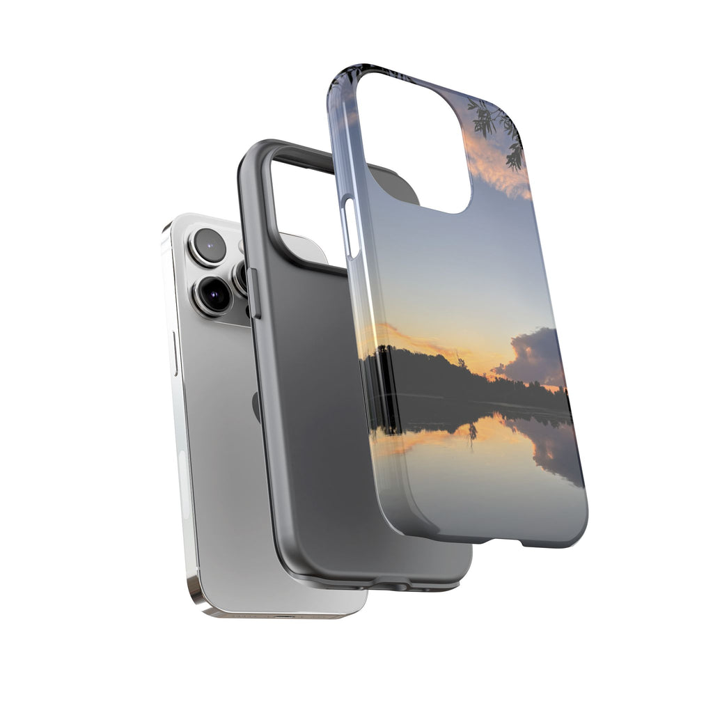 Ellensburg, Washington Sunset Lake Reflection Tough Phone Case
