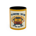 I’m Driving the Bus Get Out the Road Retro Bus Coffee Mug