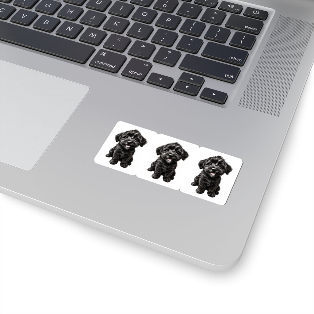 Schnoodle Puppy Kiss-Cut Stickers