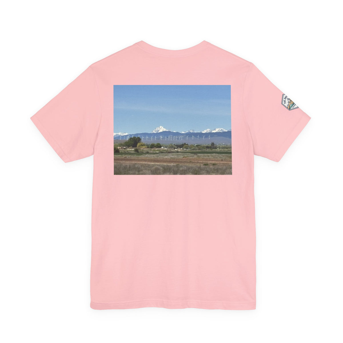 Mt. Stuart Photo T-Shirt Back: Ellensburg Edition