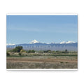 Mt Stuart Range with Windmill Landscape from Ellensburg Canvas Wall Art