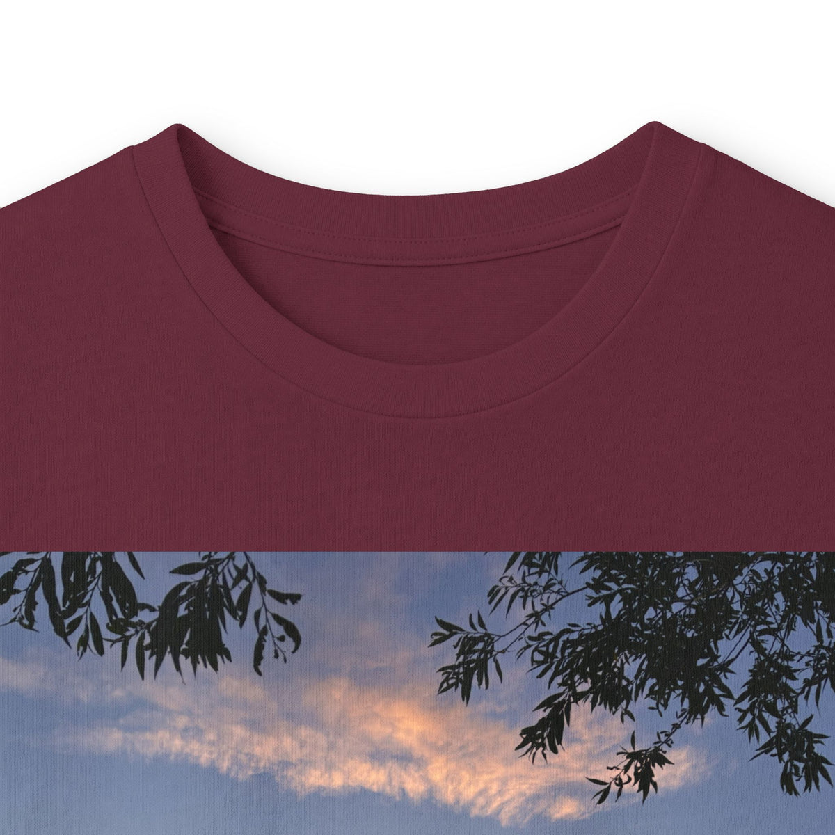 Ellensburg Sunset Fishing Pond Reflection Long Sleeve Tee