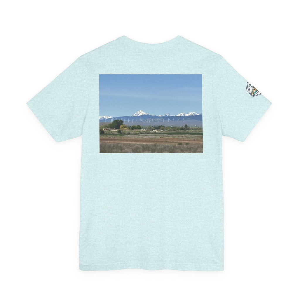 Mt. Stuart Photo T-Shirt Back: Ellensburg Edition