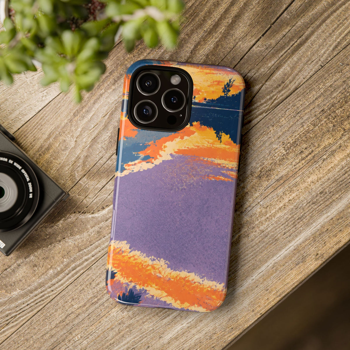 Sunset Landscape Tough Phone Case