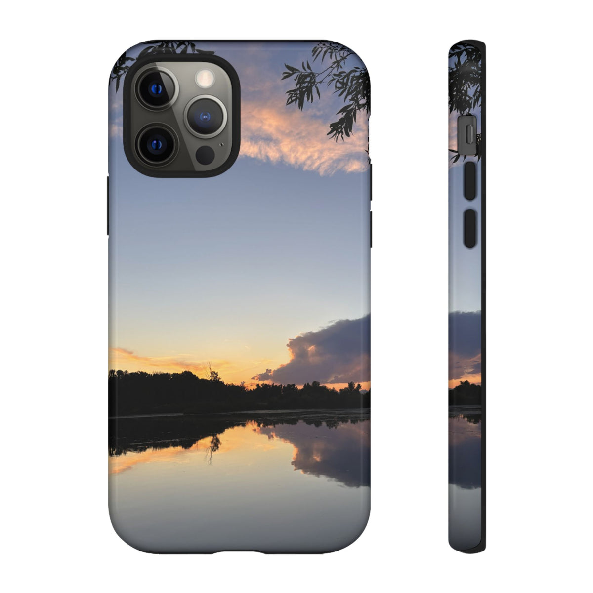 Ellensburg, Washington Sunset Lake Reflection Tough Phone Case