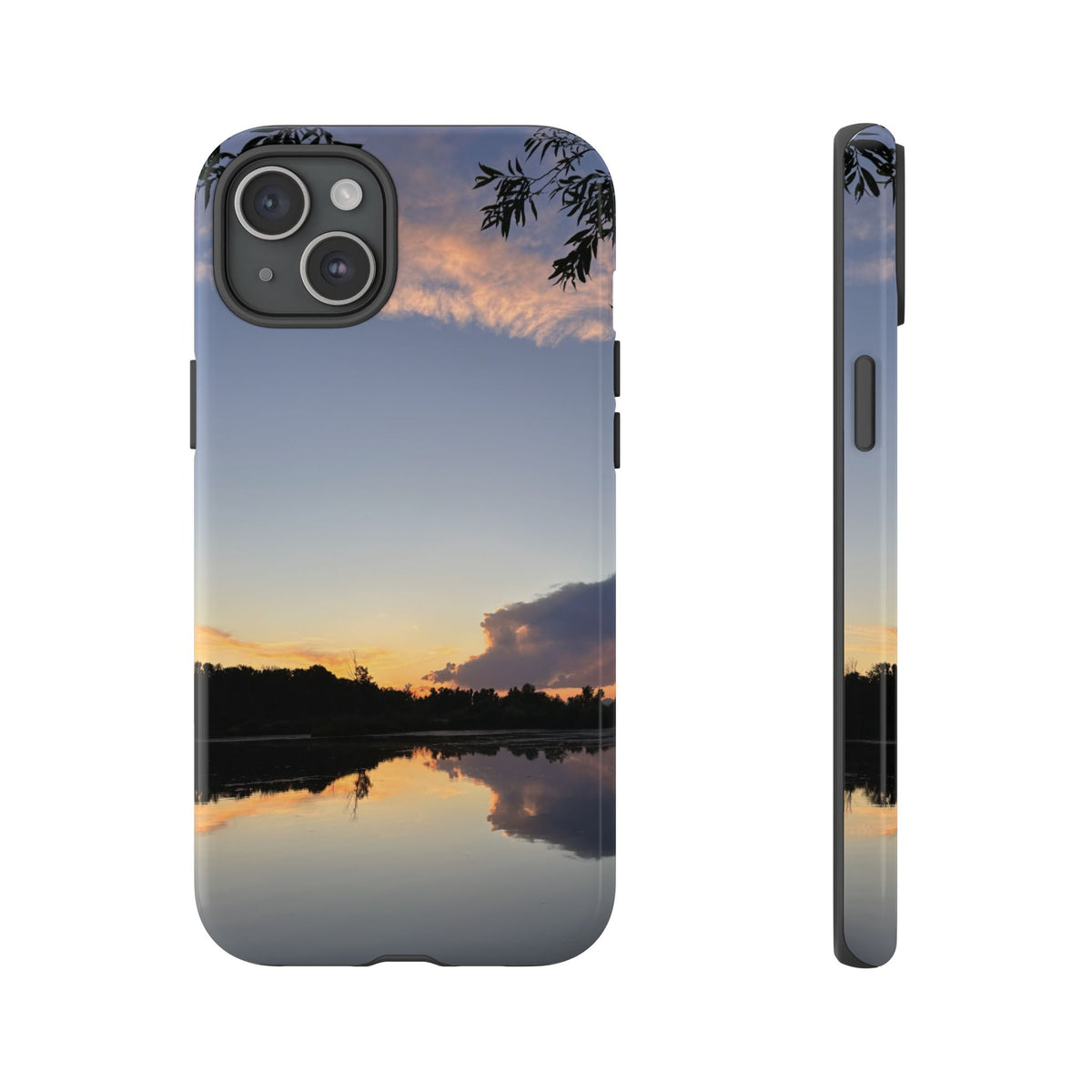 Ellensburg, Washington Sunset Lake Reflection Tough Phone Case