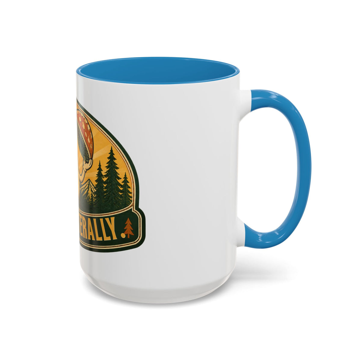 No Cap, Literally Mushroom Coffee Mug