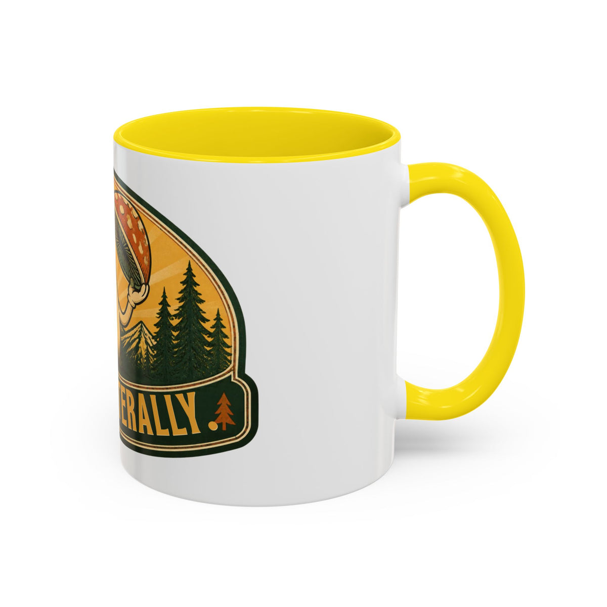 No Cap, Literally Mushroom Coffee Mug