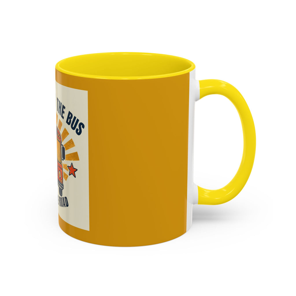 I’m Driving the Bus Get Out the Road Retro Bus Coffee Mug