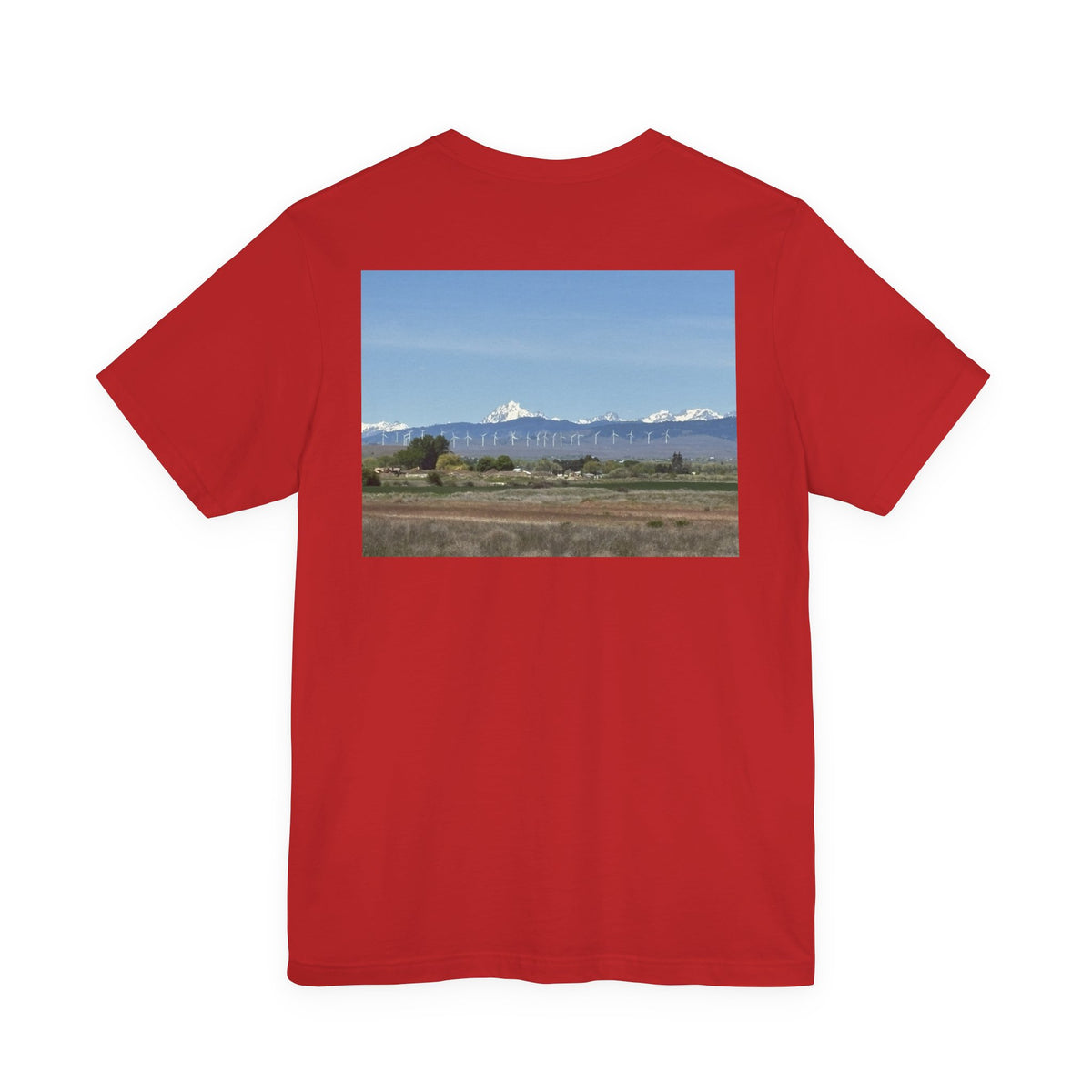 T-shirt photo du mont Stuart – Dos : édition Ellensburg