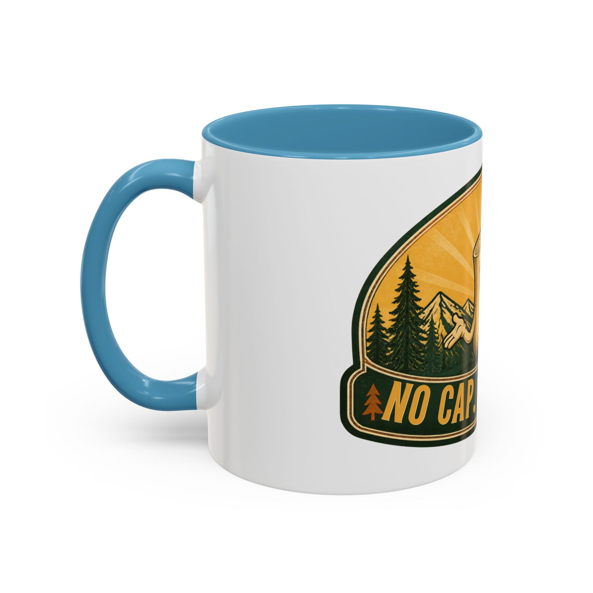No Cap, Literally Mushroom Coffee Mug