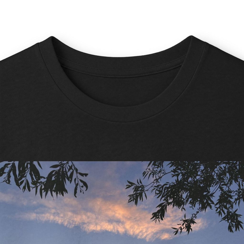 Ellensburg Sunset Fishing Pond Reflection Long Sleeve Tee
