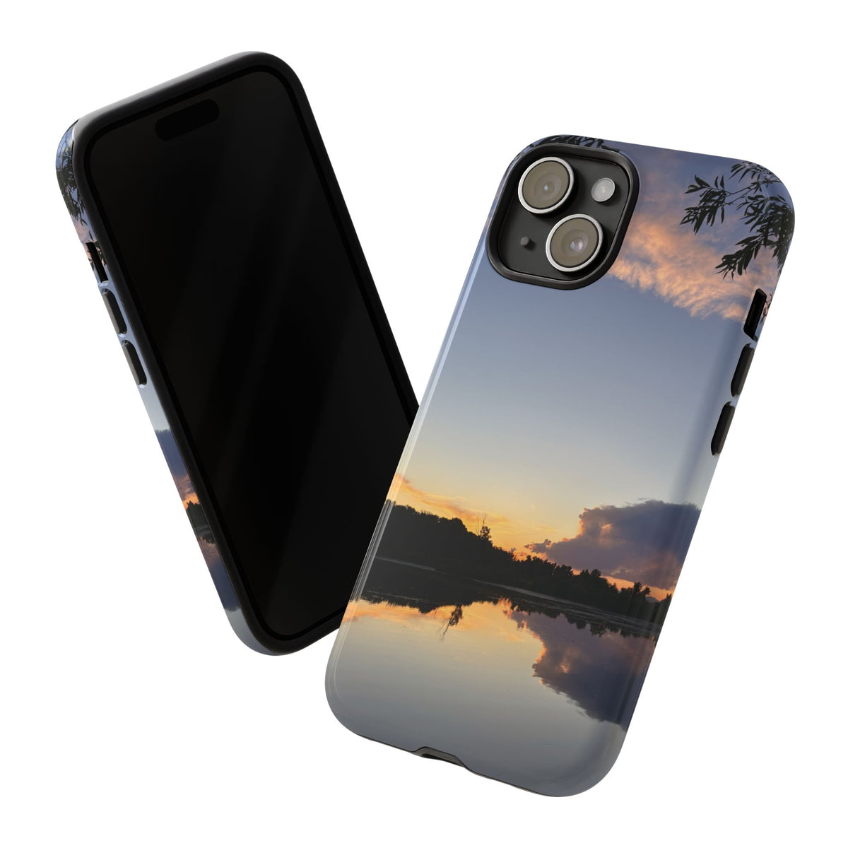Ellensburg, Washington Sunset Lake Reflection Tough Phone Case