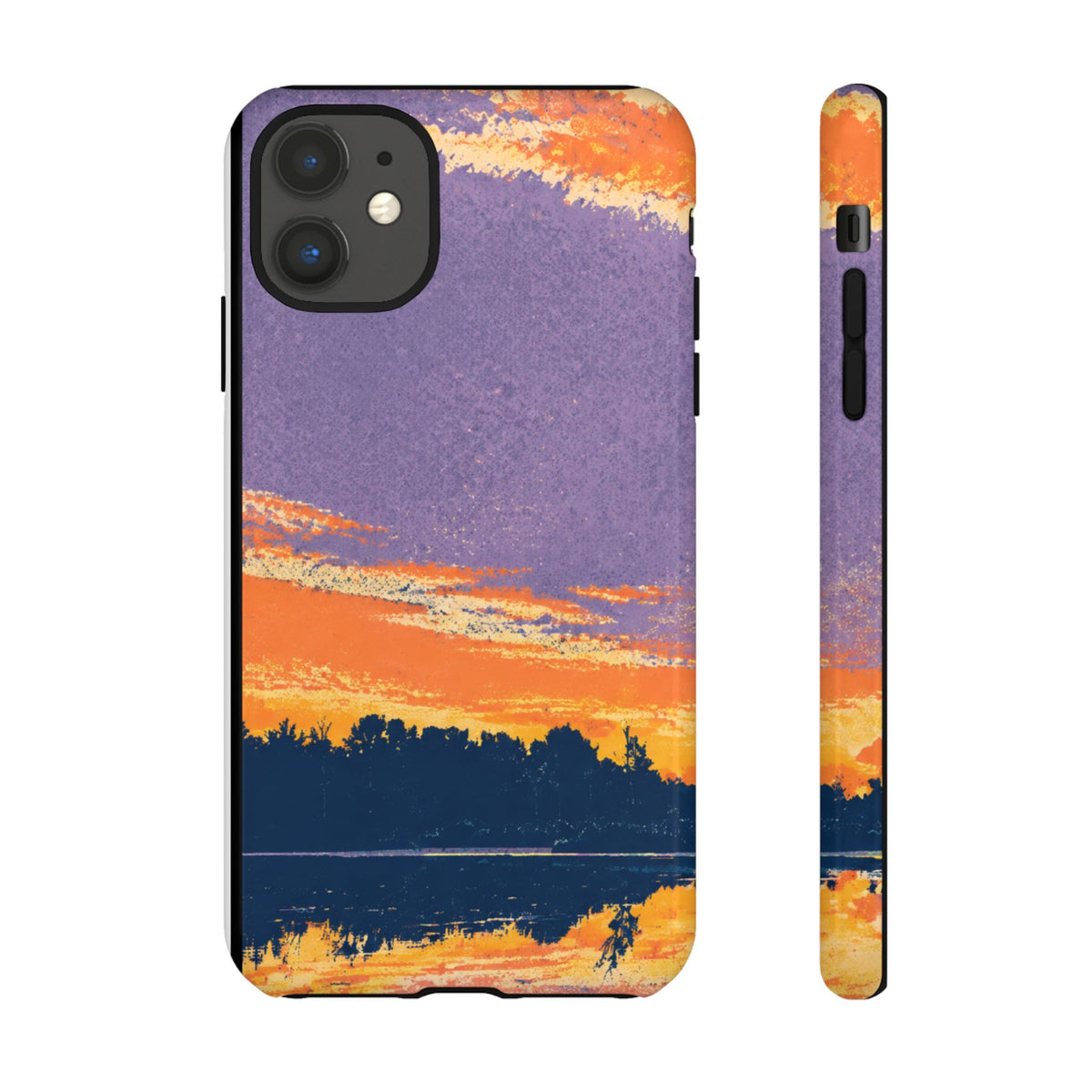 Sunset Lake Tough Phone Case