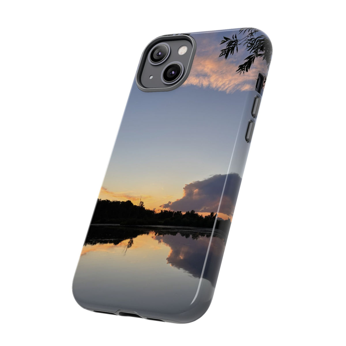 Ellensburg, Washington Sunset Lake Reflection Tough Phone Case