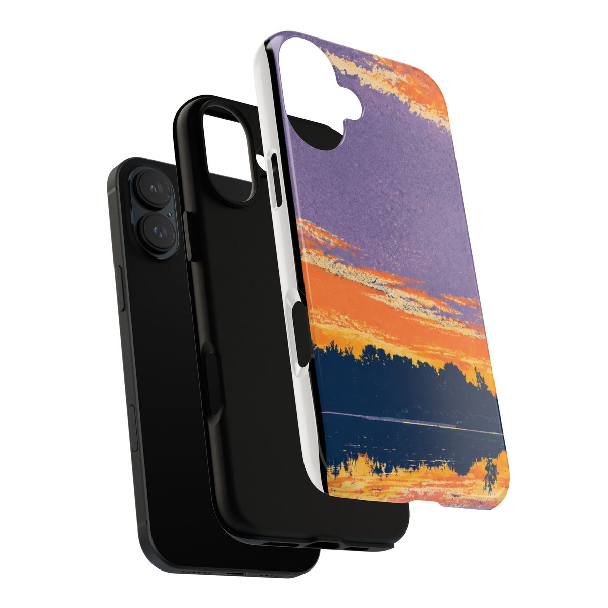 Coque de téléphone résistante Sunset Lake