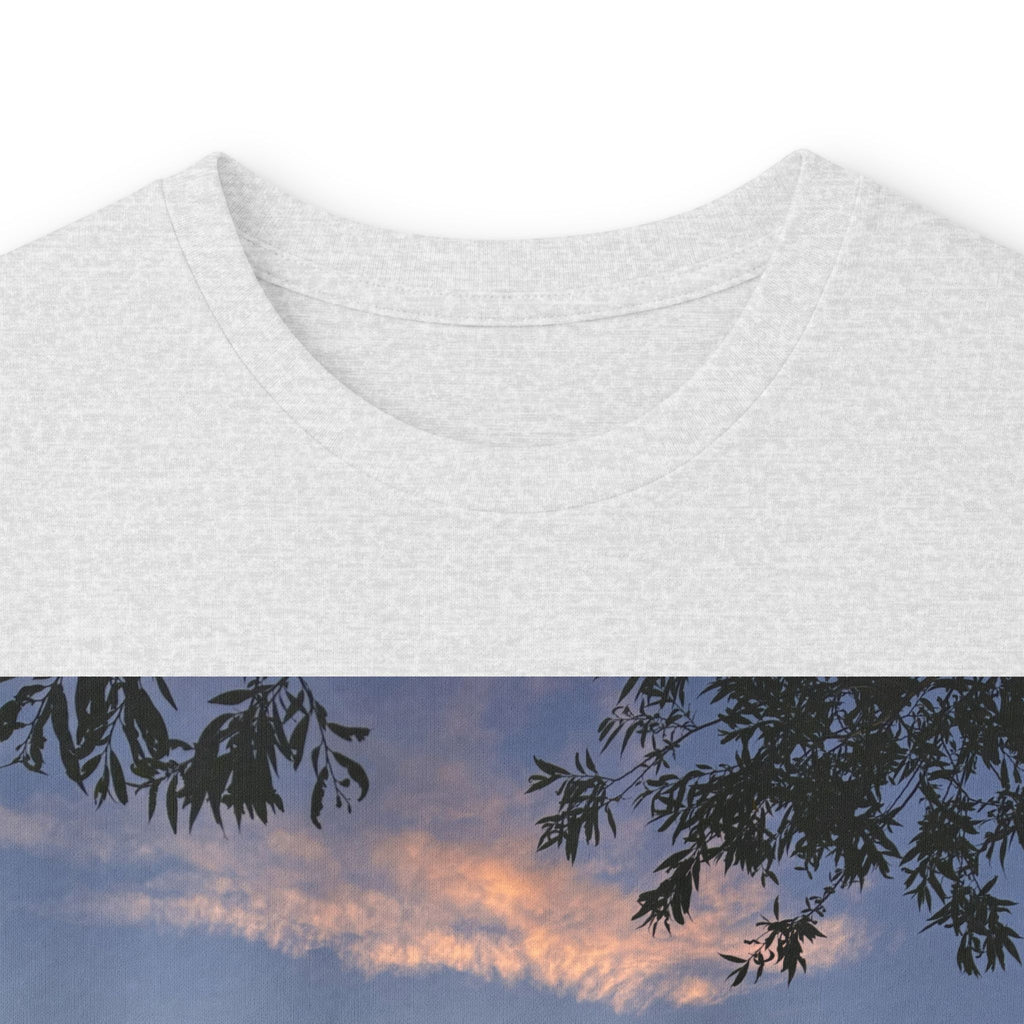 Ellensburg Sunset Fishing Pond Reflection Long Sleeve Tee