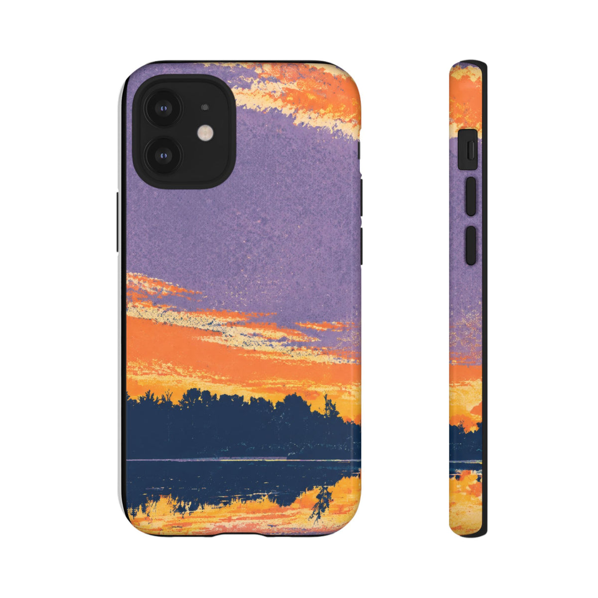 Sunset Lake Tough Phone Case
