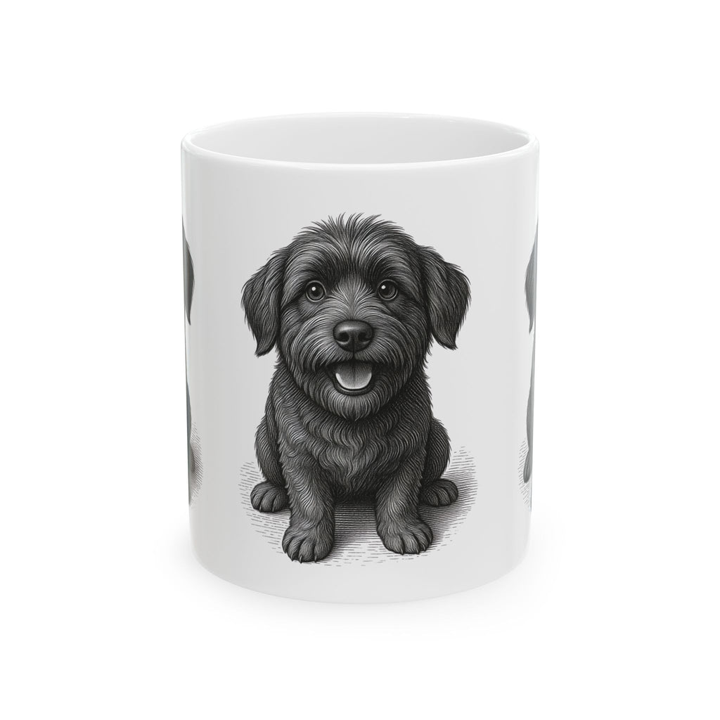 Adorable Puppy Ceramic Mug
