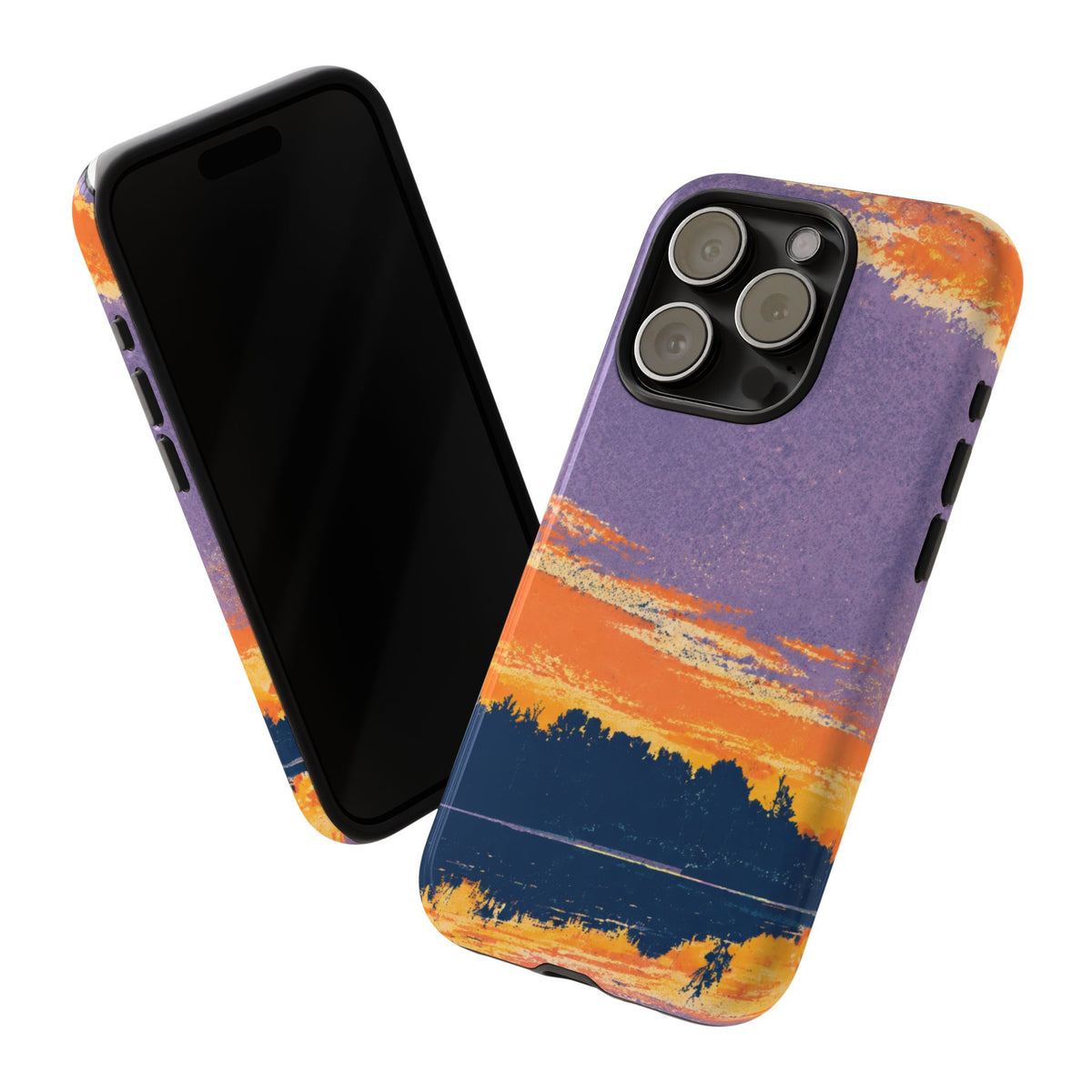 Sunset Lake Tough Phone Case