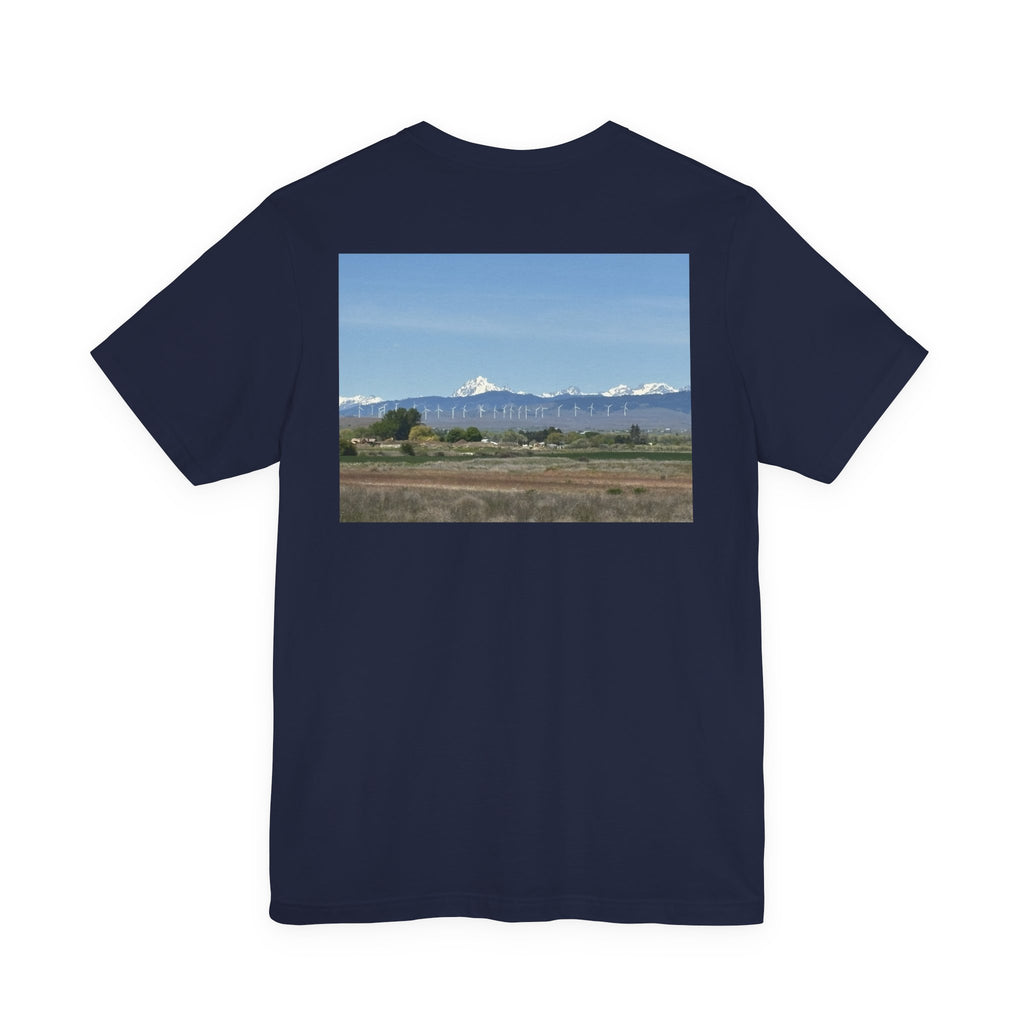 T-shirt photo du mont Stuart – Dos : édition Ellensburg